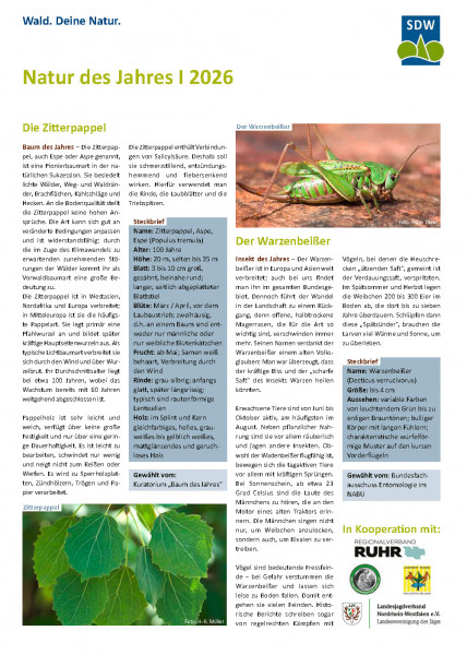 Natur des Jahres 2026